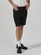 Thrills - Chopped Hem Denim Short - Aged Black 