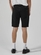 Thrills - Chopped Hem Denim Short - Aged Black 