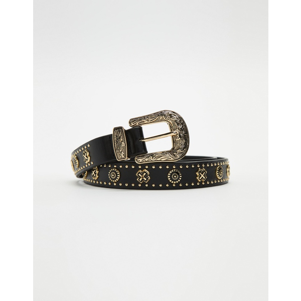 Sol Sana - Eastwood Belt - Black & Gold + Black & Silver 