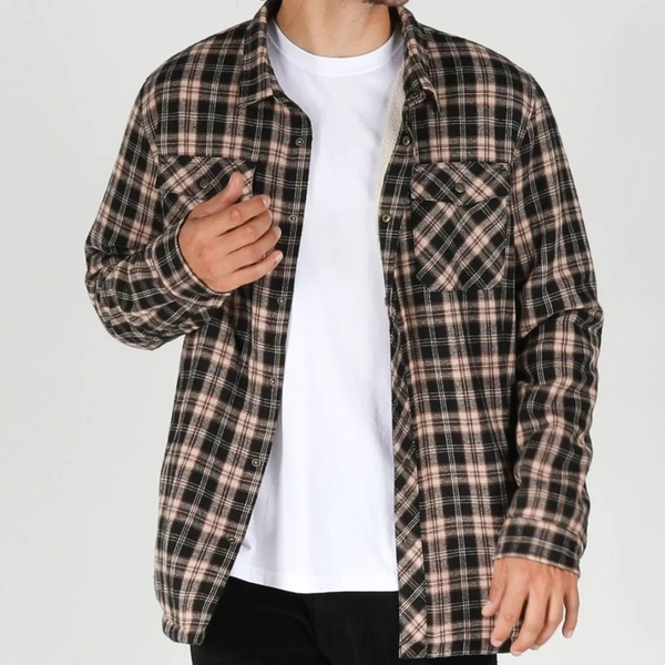 Town & Country - Canyon Sherpa Flannel - Midnight
