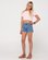 Rusty - Penny Kick Flare Denim Short - Sky Blue 