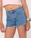 Rusty - Penny Kick Flare Denim Short - Sky Blue 