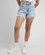 Abrand - A Venice Short Suzie Rip - Distressed Vintage Blue 