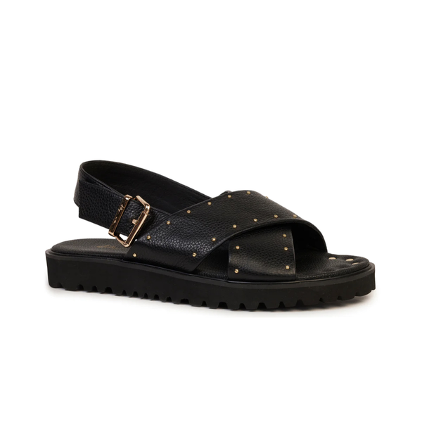 Kathryn Wilson - Briar Sandal - Black Calf 