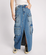 One Teaspoon - Pacifica 90s Cargo Pocket Column Denim Skirt - Pacifica 