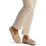 Kathryn Wilson - Park Ave Slipper - Cream Check Calf 