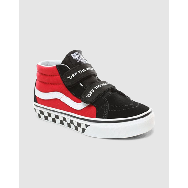 Vans - SK8-Mid Reissue Logo - Black/Red 