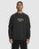 RVCA - Strange Times Raglan Crew - Pirate Black