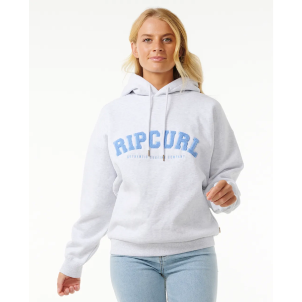 Rip Curl - Varsity Hoodie - Grey Marle Navy