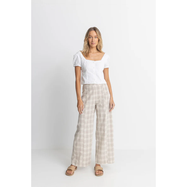 Rumi Overlap Pant - White