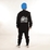 Hello Stranger - Boys Pocket Hoodie-Black
