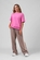 Rpm - OS Sanded Tee - Hot Pink