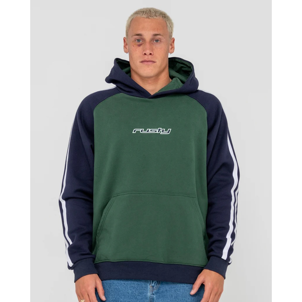 Rusty - Denny Raglan Hooded Fleece