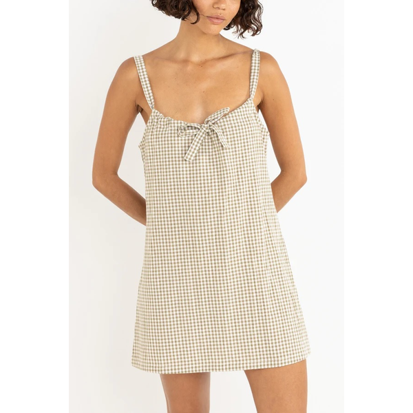 Rhythm - Lola Check Slip Dress