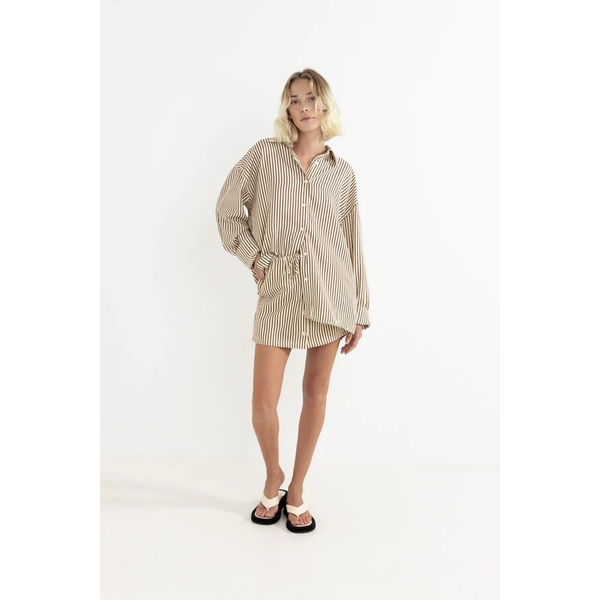 Rhythm - Cove Stripe Oversized Shirt