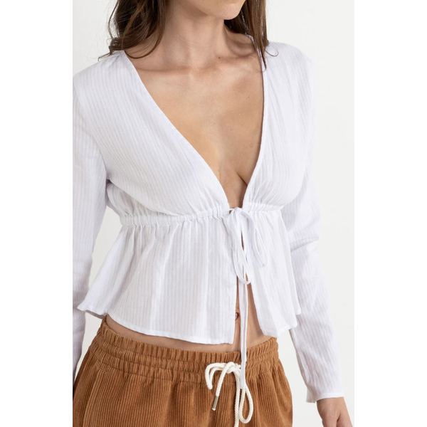 Rhythm - Belle Tie Front Top