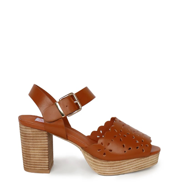 Kathryn Wilson - Gigi Heel - Walnut Calf