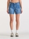 Lee - Mid Straight Short - Blue Letter