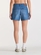 Lee - Mid Straight Short - Blue Letter