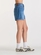 Lee - Mid Straight Short - Blue Letter