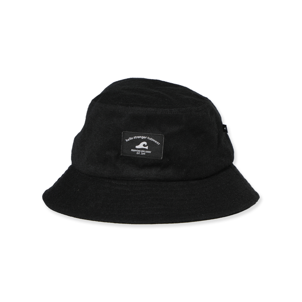 Hello Stranger - Bucket Hat - Black