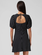 Rpm - Holiday Mini Dress - Black Pokadot