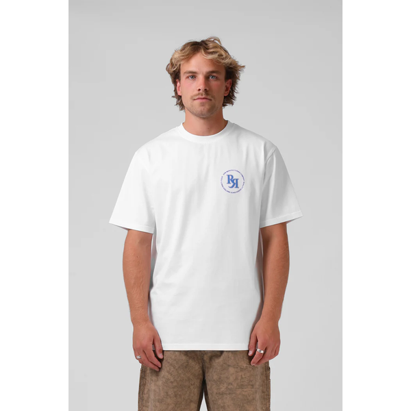 Rpm - Circle Puff Tee - White