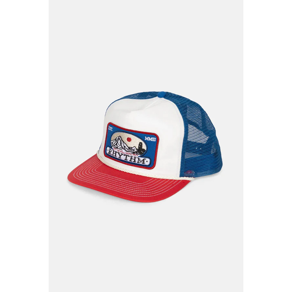 Rhythm - Horizon Trucker Cap - Red/Blue