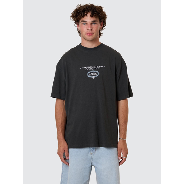 Thrills - Infinate Dopamine Box OS Box Tee - Pirate Black