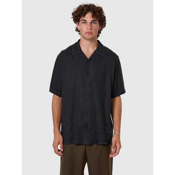 Thrills - Hemp Minimal Thrills Contrast Stitch Bowling Shirt