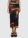 Thrills - Metamorphic Daze Slip Skirt - Black