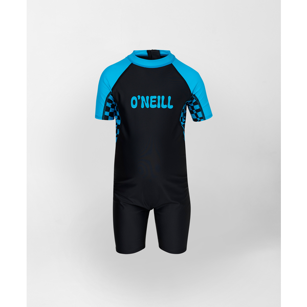 O'Neill - Boys Toddler BZ SPF SS Spring Rashsuit - Checkers