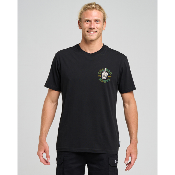 Mad Hueys - Birdies Tee - Black