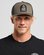 Mad hueys - Captain Ship Faced Twill Trucker - Olive