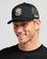 Mad Hueys - Caught FK All Island Twill Trucker - Black
