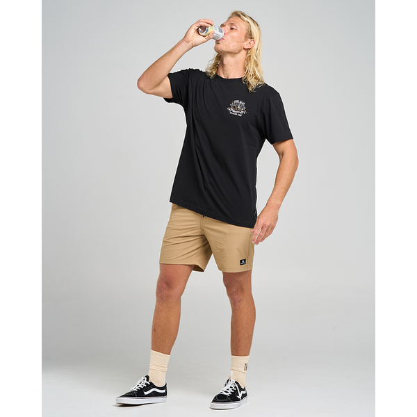 Mad Hueys - Kraken Port Hole Tee - Black
