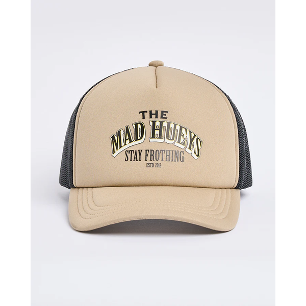 Mad Hueys - Stay Frothing Foam Trucker - Tan