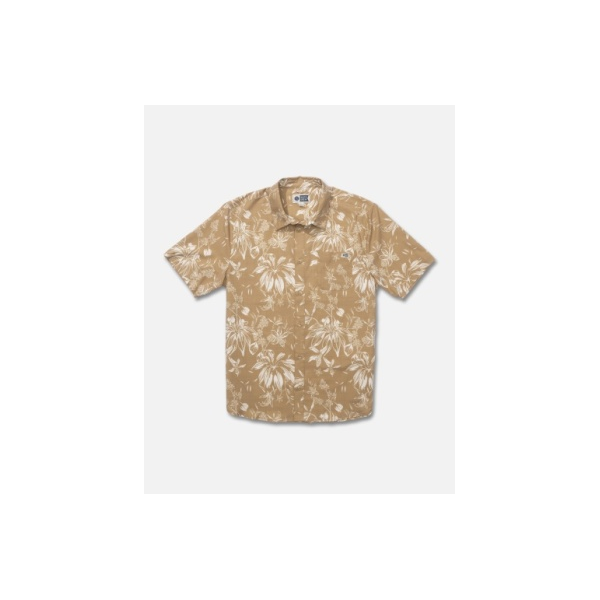 Salty Crew - Drifter UV Button Up - Bronze Brown