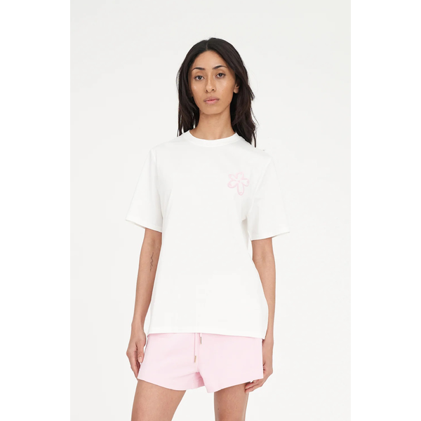 Huffer - Classic Tee 170/Daisy Chain - Chalk