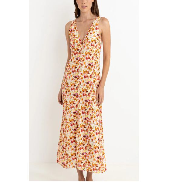 Rhythm - Haven Floral Maxi Dress - Red 