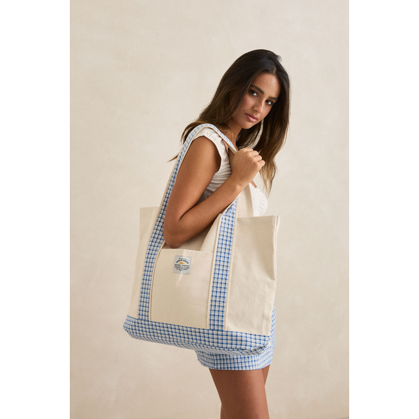 Rhythm - Lola Check Tote Bag