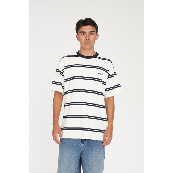 Huffer - Stripe Block Tee