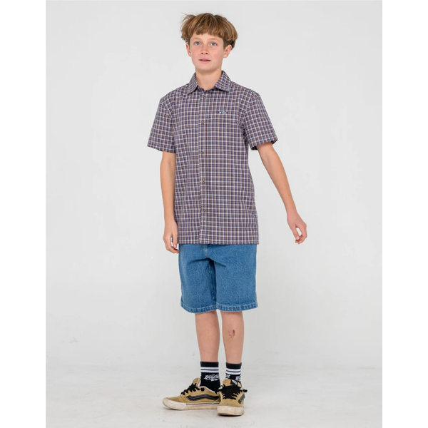 Rusty - Datsun Check Shirt - Boys