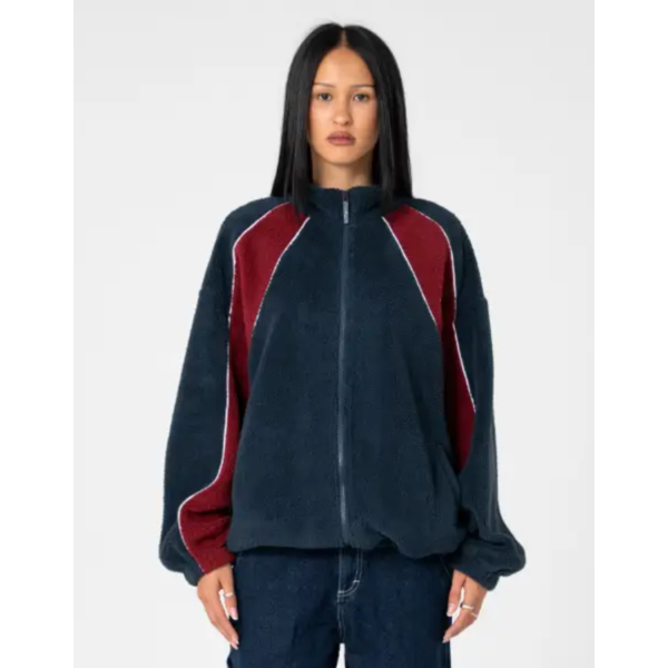 Rusty - Two Tides Zip Through Sherpa FLeece