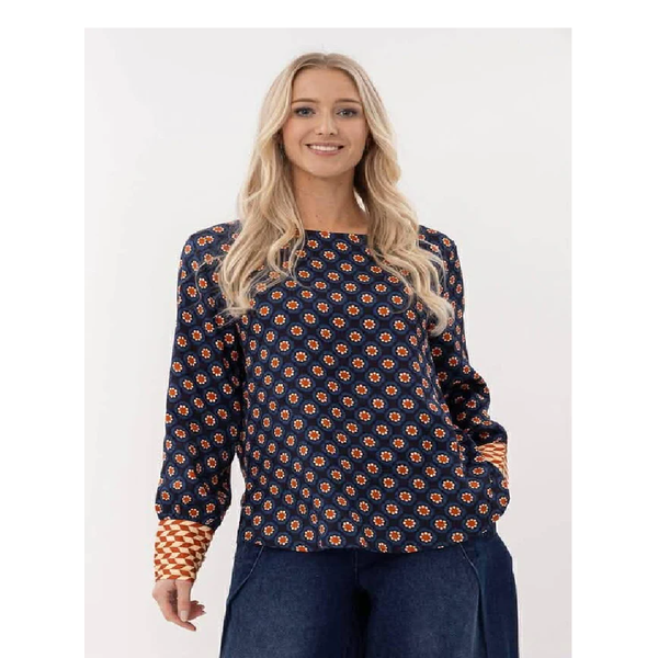 Mi Moso - Finley top Geo Flora 