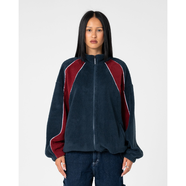 Rusty - Two Tides Zip Through Sherpa FLeece