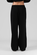 RPM - Wide Leg Track Pant Black