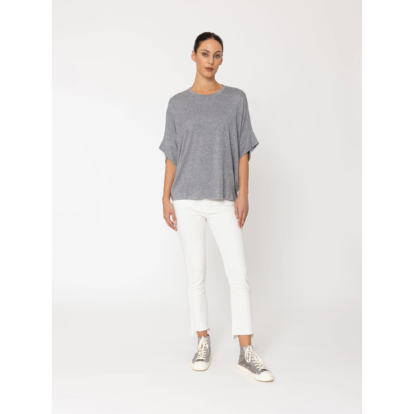 Two By Two - Alby Top - Grey Marle