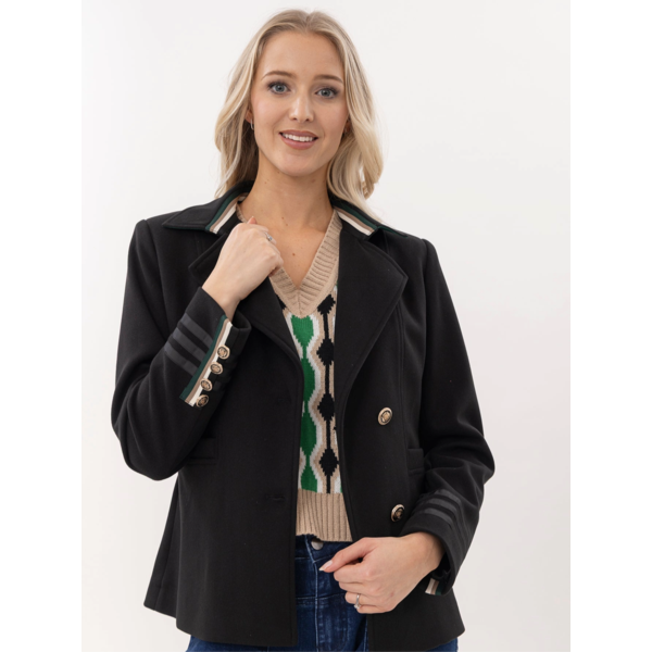 Mi Moso - Brooklyn Blazer Black Green