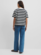 Country Road - Stripe CR Logo Tee